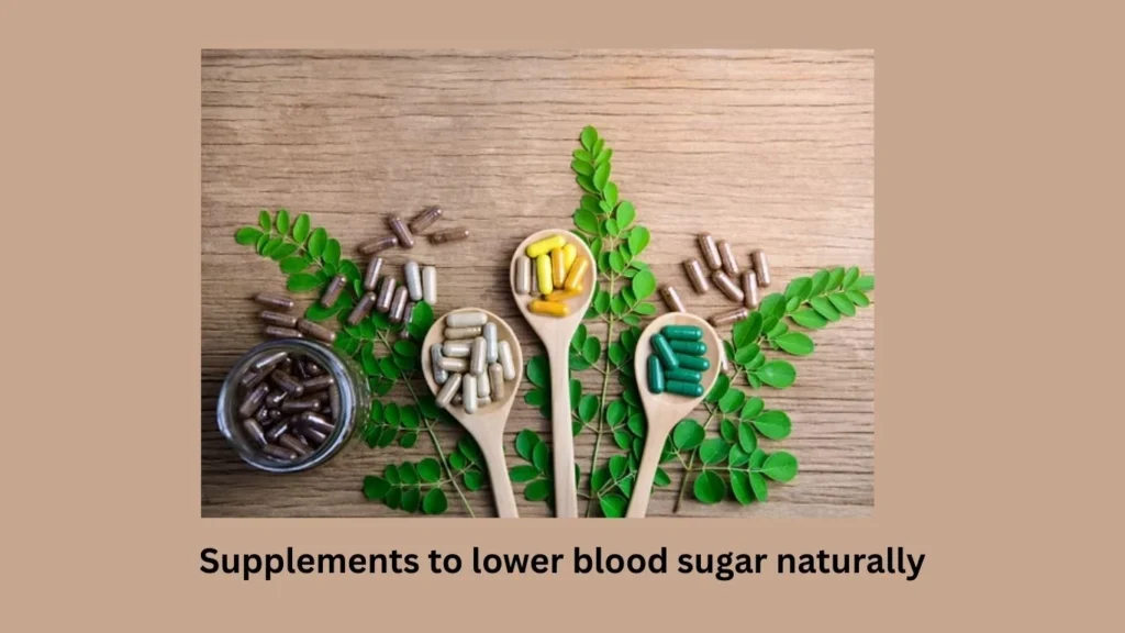 Supplements to lower blood sugar naturally