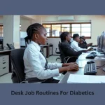 desk job routines for diabetics