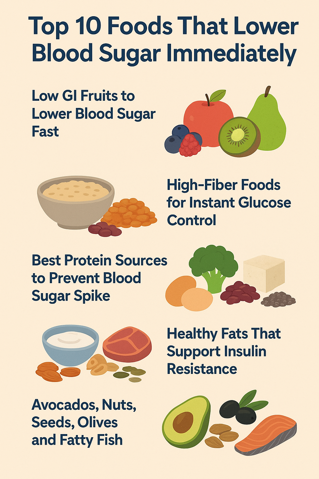 foods to lower blood sugar fas